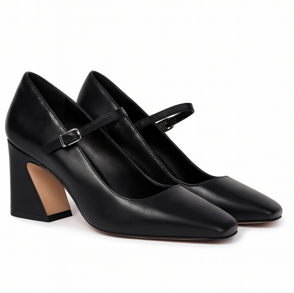 Anthropologie Black Heels